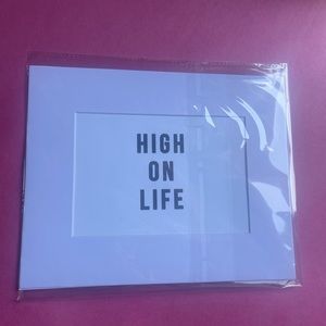 New Honorable Citizens High on life original art 8x10” matted ready for frame